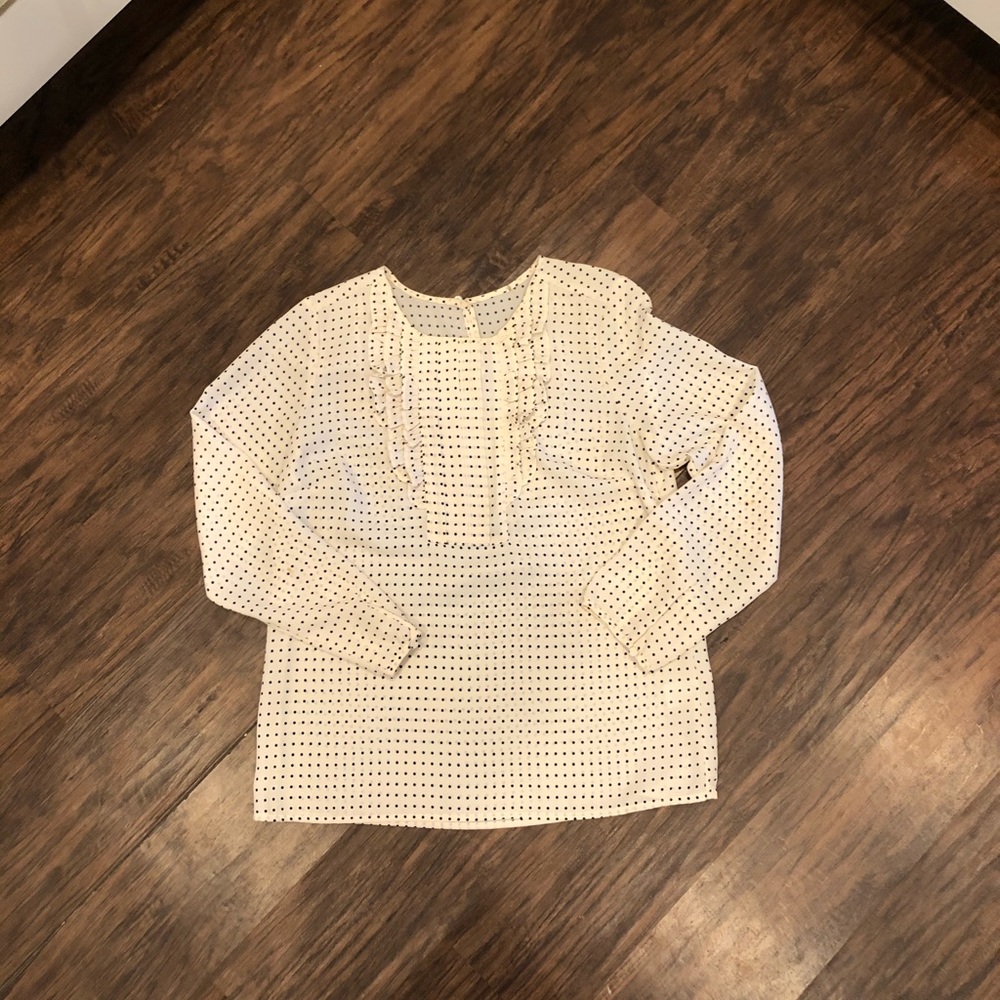 Polka dot blouse